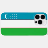 Oezbekistan vlag Case-Mate iPhone case (Achterkant (horizontaal))