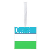 Oezbekistan vlag decoratie (Rechts)