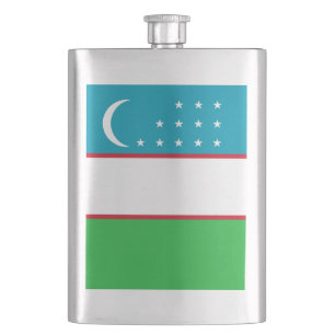 Oezbekistan vlag flacon