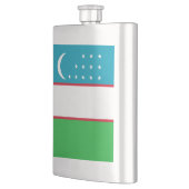 Oezbekistan vlag flacon (Links)