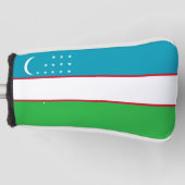 Oezbekistan vlag golfheadcover (Voorkant)