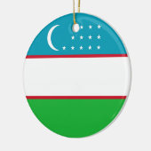 Oezbekistan vlag keramisch ornament (Links)