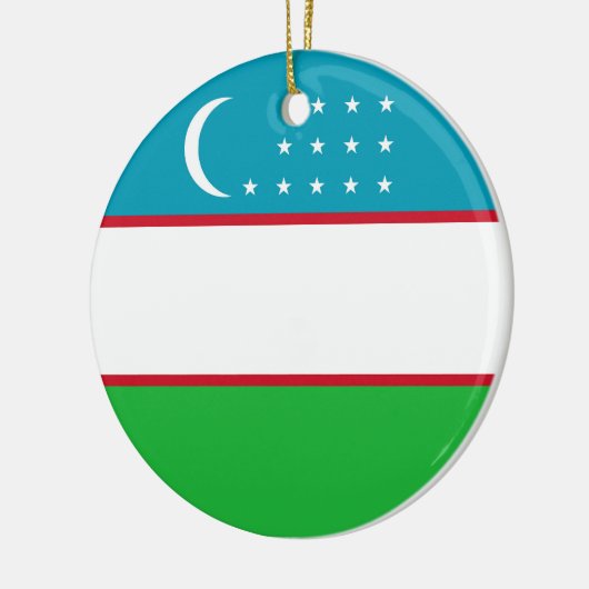 Oezbekistan vlag keramisch ornament (Links)