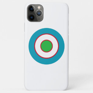 Oezbekistan: vlag met ronde vlag leger Case-Mate iPhone case