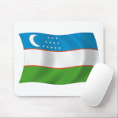 Oezbekistan Vlag Muismat (Met muis)