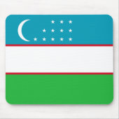 Oezbekistan vlag muismat (Voorkant)