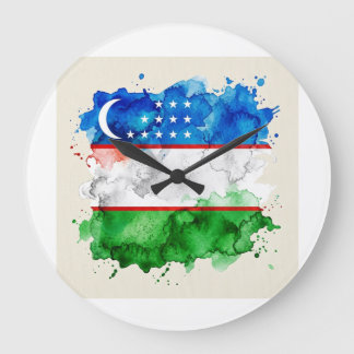 Oezbekistan Vlag | Officiële Oezbeekse Embleem & P Grote Klok