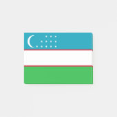 Oezbekistan vlag post-it® notes (Voorkant)