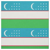 Oezbekistan vlag stof (Swatch)