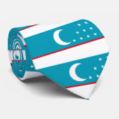 oezbekistan vlag stropdas (Opgerold)
