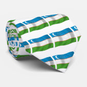 Oezbekistan Vlag Stropdas (Opgerold)