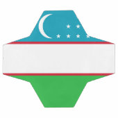 Oezbekistan vlag voetbal (Enkel)