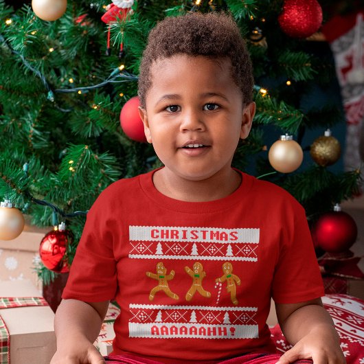 Oezelige kerstkeukenliefhebber Gingerbrood Men Red T-shirt