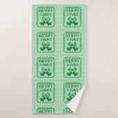 Oezeloze gordels met zweetvormig patroongordel en  badhanddoek (Badhanddoek)