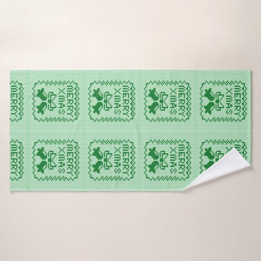 Oezeloze gordels met zweetvormig patroongordel en  badhanddoek (Badhanddoek)