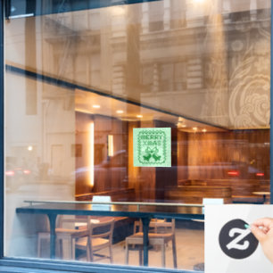 Oezeloze gordels met zweetvormig patroongordel en raamsticker
