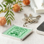 Oezeloze gordels met zweetvormig patroongordel en sleutelhanger (Zijkant)