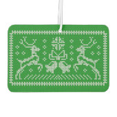 Oezeltrui gordels kerst groen luchtverfrisser (Achterkant)