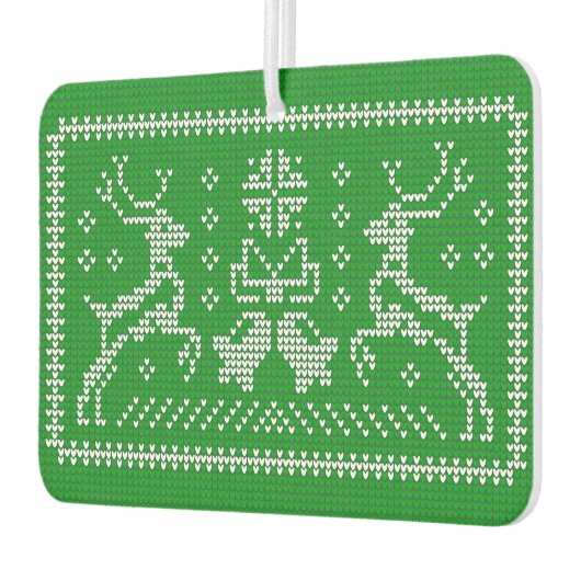 Oezeltrui gordels kerst groen luchtverfrisser (Links)