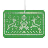 Oezeltrui gordels kerst groen luchtverfrisser (Voorkant)