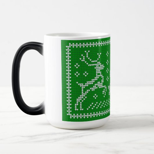 Oezeltrui gordels kerst groen magische mok (Links)