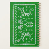 Oezeltrui gordels kerst groen planner (Achterkant)