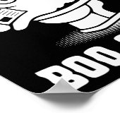 Of Behandel Spooky Ghost Dit is een boekenblad Hal Poster (Hoek)