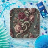 Of Bone & Vine – Gothic Victorian  Papieren Bordje (Feest)