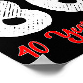 Of Class 1986 40th Reunion High Poster (Hoek)