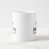 Of Course size matters Coffee Mug Grote Koffiekop (Voorkant)