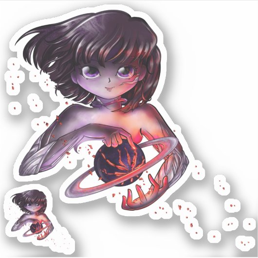 Of Destruction Sticker (Voorkant)