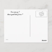 OF GA IK? BRIEFKAART (Achterkant)
