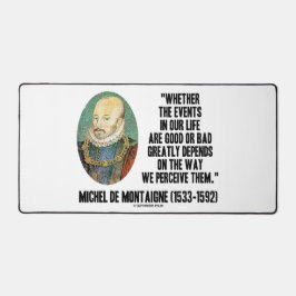 Of gebeurtenissen in het leven goed of slecht waar bureaumat