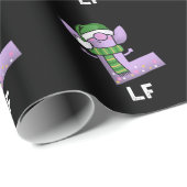 Of grappige brief L Pun Dark BG Cadeaupapier (Rol Hoek)