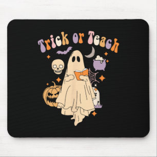 Of leer groovy leraar Halloween Retro Floral Gho Muismat