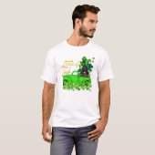 Of Luck Truck Scottish Terrier T-shirt (Voorkant volledig)