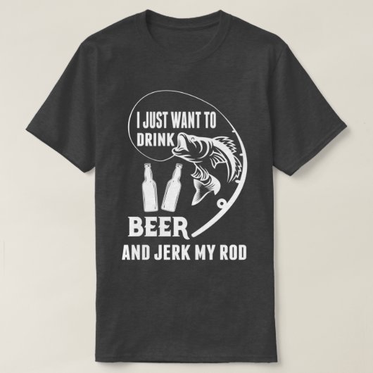 of Master Baiter Fisherman Funny Fishing Lover Gif T-shirt (Design voorkant)