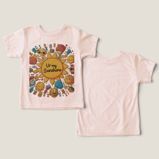 Of mijn zonneschijn (Ontwerp Voorkant & Achterkant)