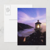 OF, Oregon kust, Heceta Head Lighthouse, op Briefkaart (Voorkant / Achterkant)