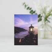 OF, Oregon kust, Heceta Head Lighthouse, op Briefkaart (Staand voorkant)