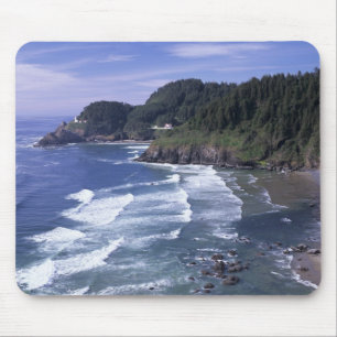 OF, Oregon kust, Heceta Head Lighthouse, op Muismat