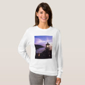 OF, Oregon kust, Heceta Head Lighthouse, op T-shirt (Voorkant volledig)