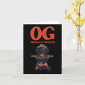 Of Originele Griller BBQ Byrbecue Pitmaster Grill Kaart (Gele Bloem)