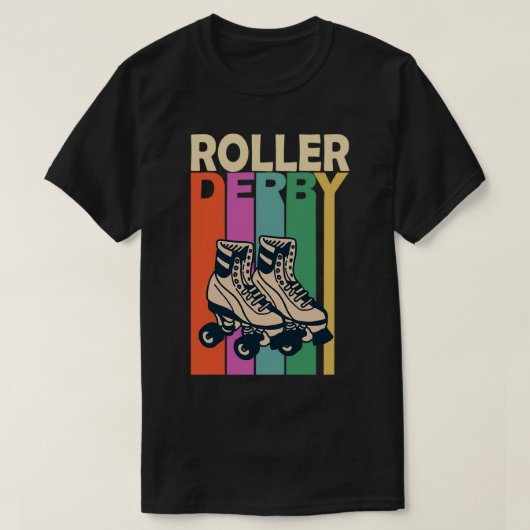 of Roller Derby Skate T-shirt (Design voorkant)