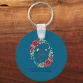 Of Shirt Nothing But Blood Jesus Christian Sleutelhanger (Voorkant)