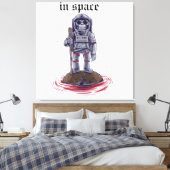 Of space canvas afdruk (Insitu (Slaapkamer))