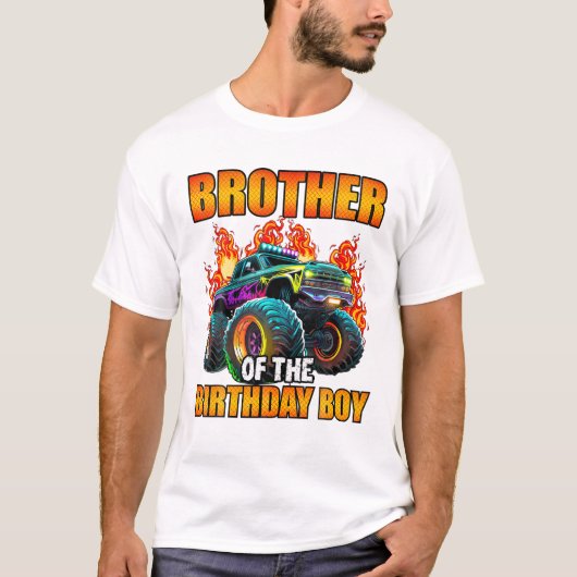 of the Birthday Boy Monster T-shirt (Voorkant)