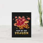 Of The Dragon 2024 Lunar New Year Chinese New Year Kaart (Voorkant)
