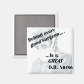OF verpleegster Magneet (Voorkant / Achterkant)