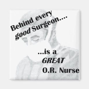 OF verpleegster Magneet